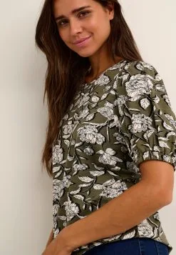 Kaffe KADONNA - Printtipaita -Kaffe Myymälä b0de738e733949fbbfec7a91bb2b6731